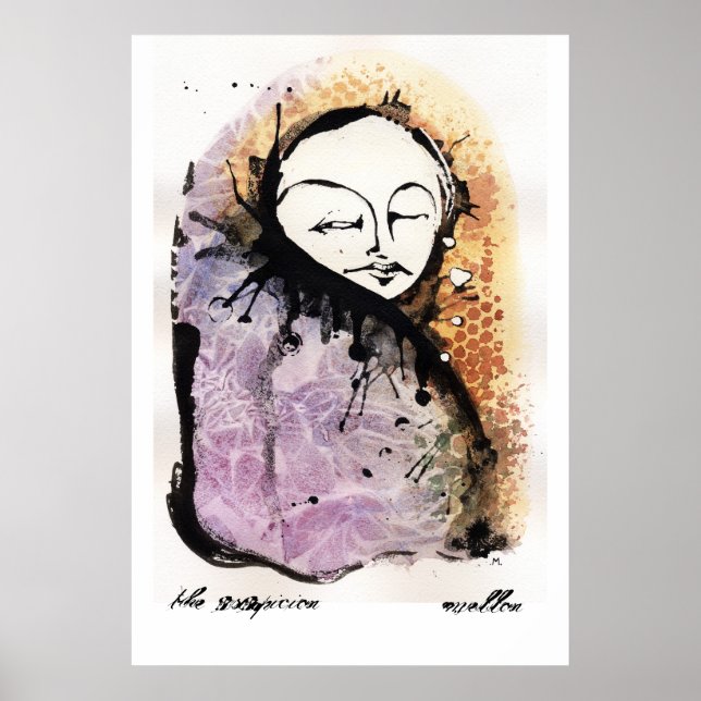 Póster la sospecha (Frente)