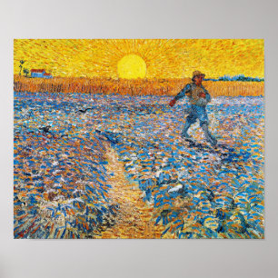 Póster La Sower, Van Gogh