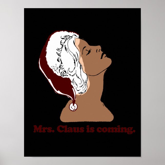 Póster La Sra. Claus viene (Frente)