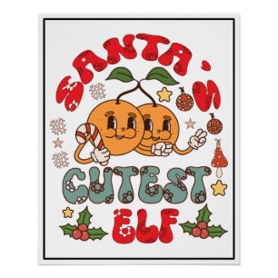 Póster La sublimación del elfo más lindo de Santa-80881