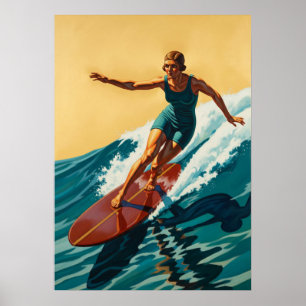 Póster LA SURFEUSE (El Surfista)