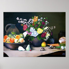 Póster La tabla de país