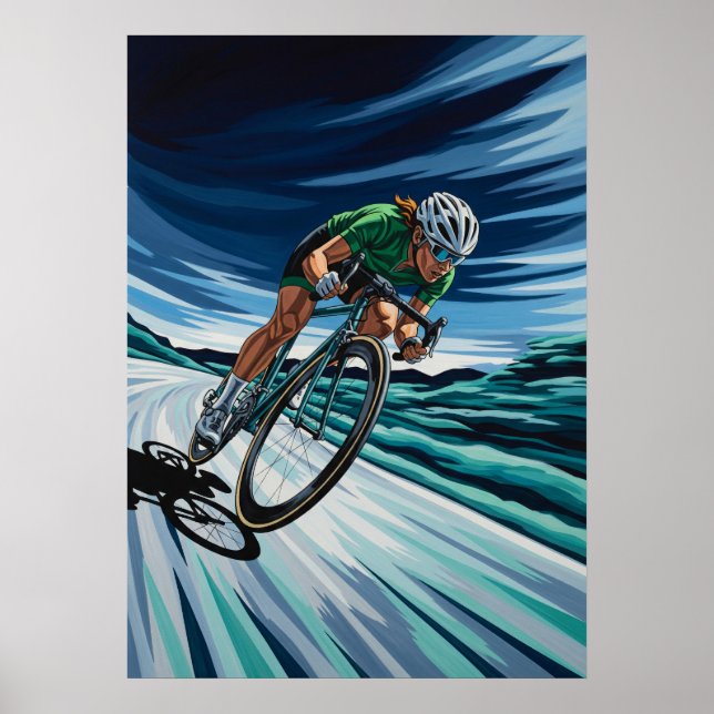 Póster LA TANGENTE VIVE (The Sharp Tangent) Guay y Rega (Frente)