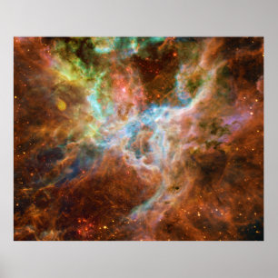 Póster La Tarantula Nebula 30 Doradus NGC 2070