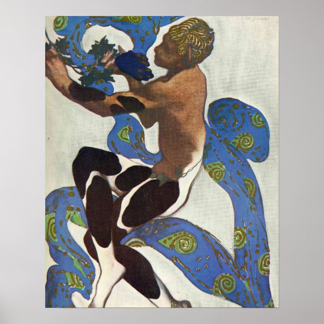 Póster La tarde del bailarín de ballet de un alba (Frente)