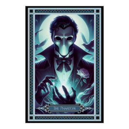 Póster La tarjeta Phantom Tarot