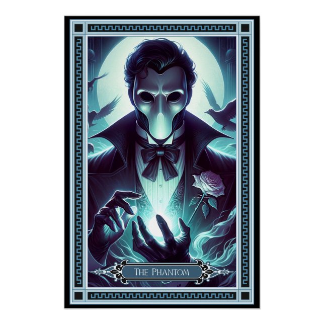 Póster La tarjeta Phantom Tarot (Anverso)