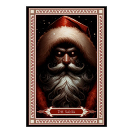 Póster La tarjeta Santa Tarot