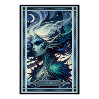 Póster La tarjeta Siren Tarot