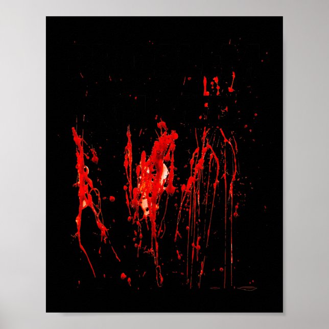 Póster La tarjeta Tarot de la enfermera Skeleton de turno (Frente)