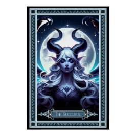 Póster La tarjeta Tarot Succubus