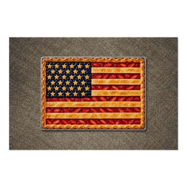 Póster La Tarta Americana (Anverso)
