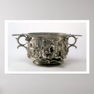 Póster La taza del Centaur, Gallo-Romana, del Berthouvill