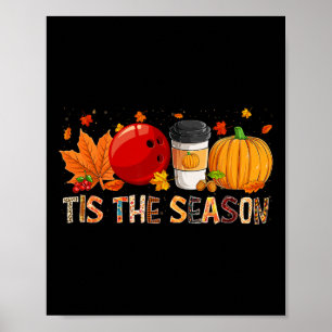 Póster La Temporada Leopardo Calabaza Bolos Halloween Oto
