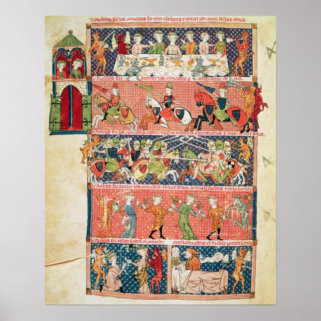 Póster La tentación (Frente)