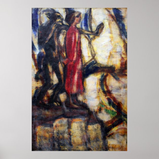 Póster La tentación de Cristo (Frente)