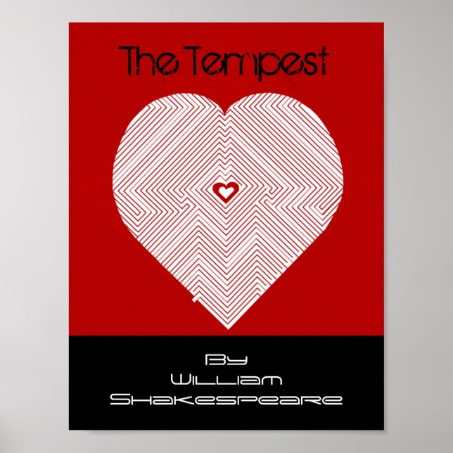 Póster La tentación de William Shakespeare Poster Promo (Frente)