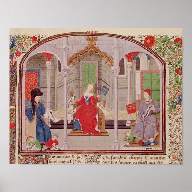 Póster La teoría de la justicia (Frente)