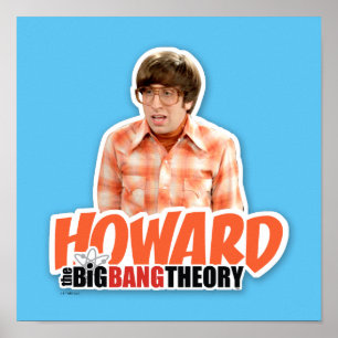 Póster La teoría del Big Bang   Howard