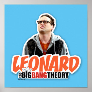 Póster La teoría del Big Bang   Leonard
