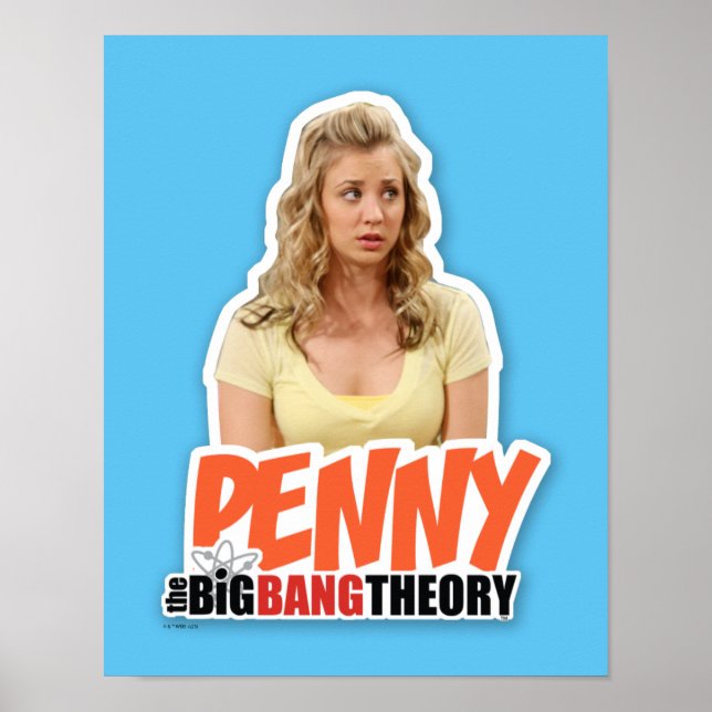 Póster La teoría del Big Bang | Penny (Frente)