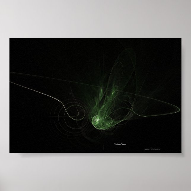 Póster La teoría del caos (Frente)