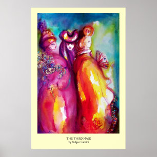 Póster LA TERCERA MÁSCARA / Baile de Máscaras del Carnava