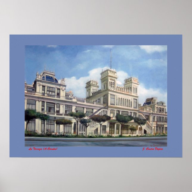 Póster La Terraza (A Coruña) (Frente)