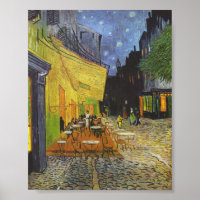 La terraza del café de noche de Van Gogh