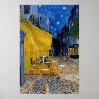 La terraza del café de Vincent Van Gogh