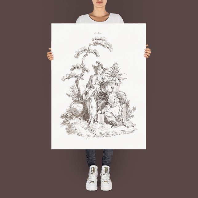 Póster La Terre" de la serie "Los Cuatro Elementos". (Subido por el creador)