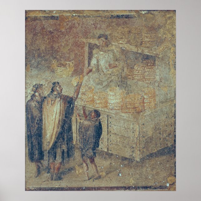 Póster La tienda de panadería de la Casa del (Frente)