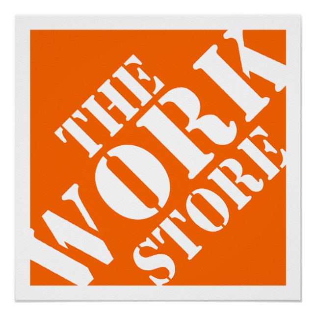 Póster La Tienda de Trabajo (Home Depot) (Anverso)