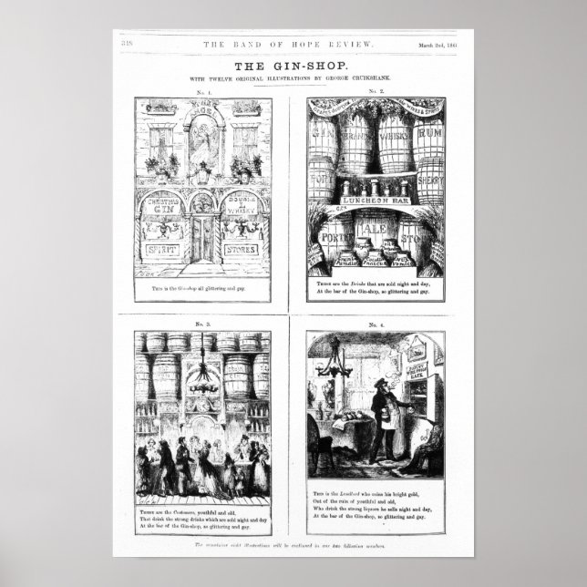 Póster La Tienda Gin (Frente)