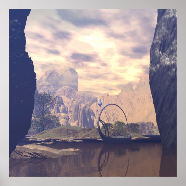 Póster La tierra de los elfos (Frente)