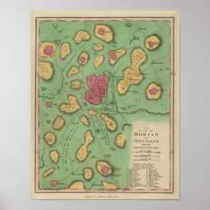 Póster La Tierra De Moriah O Jerusalén