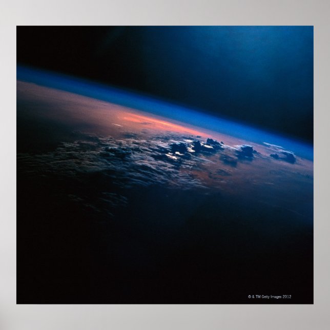 Póster La Tierra desde el espacio ultraterrestre 2 (Frente)
