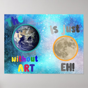 Póster La Tierra sin Arte,