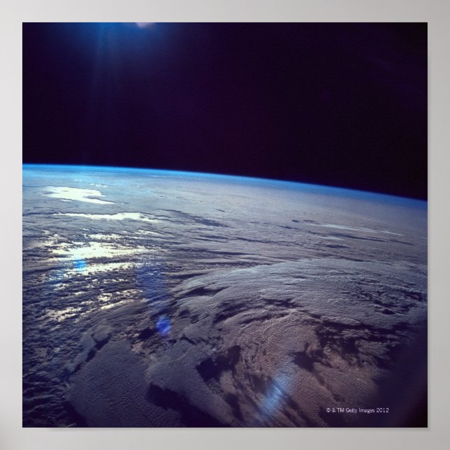 Póster La Tierra vista desde el espacio 3 (Frente)