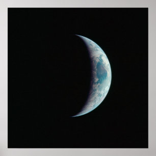 Póster La Tierra vista por Apolo 11