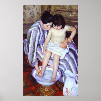 Póster La Toilette, Mary Cassatt