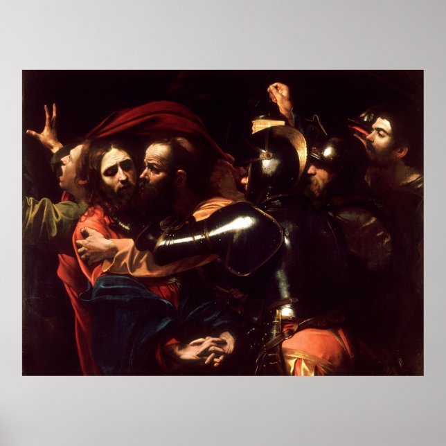 Póster La toma de Cristo (Frente)