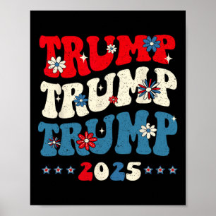 Póster La toma de mando de Trump en 2025