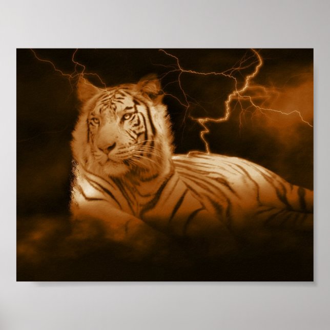 Póster La tormenta (Frente)