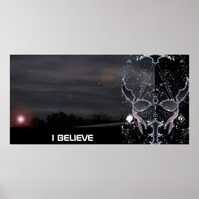 PÓSTER LA TORMENTA OSCURA (Frente)