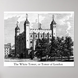 Póster La Torre Blanca o la Torre de Londres