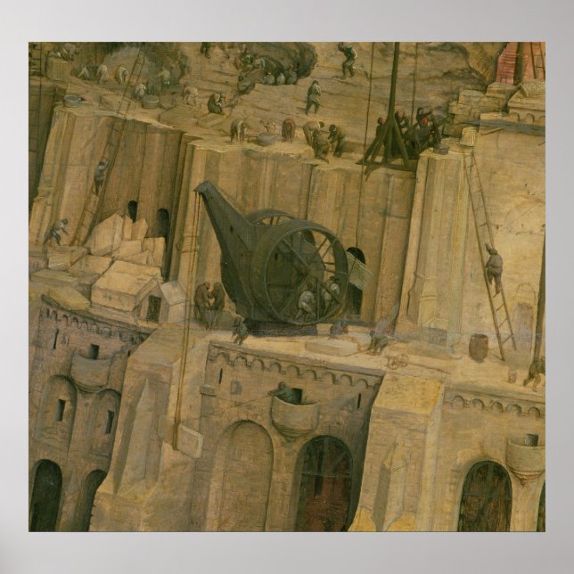 Póster La Torre de Babel (Frente)