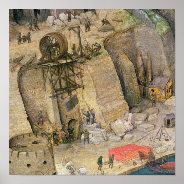Póster La Torre de Babel (Frente)
