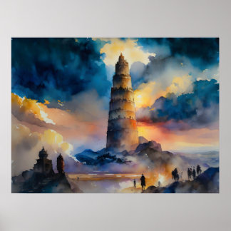 Póster La Torre De Babel
