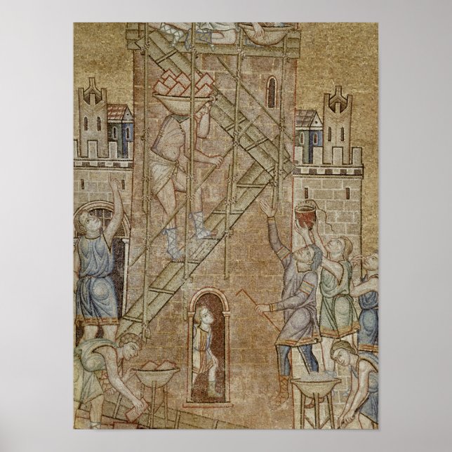 Póster La Torre de Babel, del Atrio (Frente)